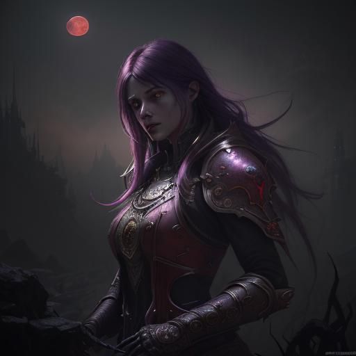 Realistic blood moon 8k resolution ultra HD Hyperrealistic, ...