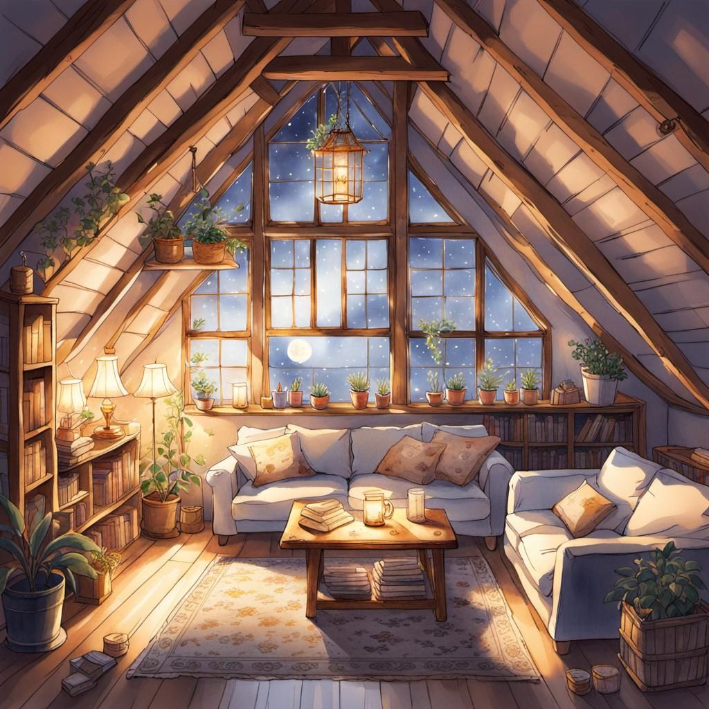 COZY ATTIC SPACE