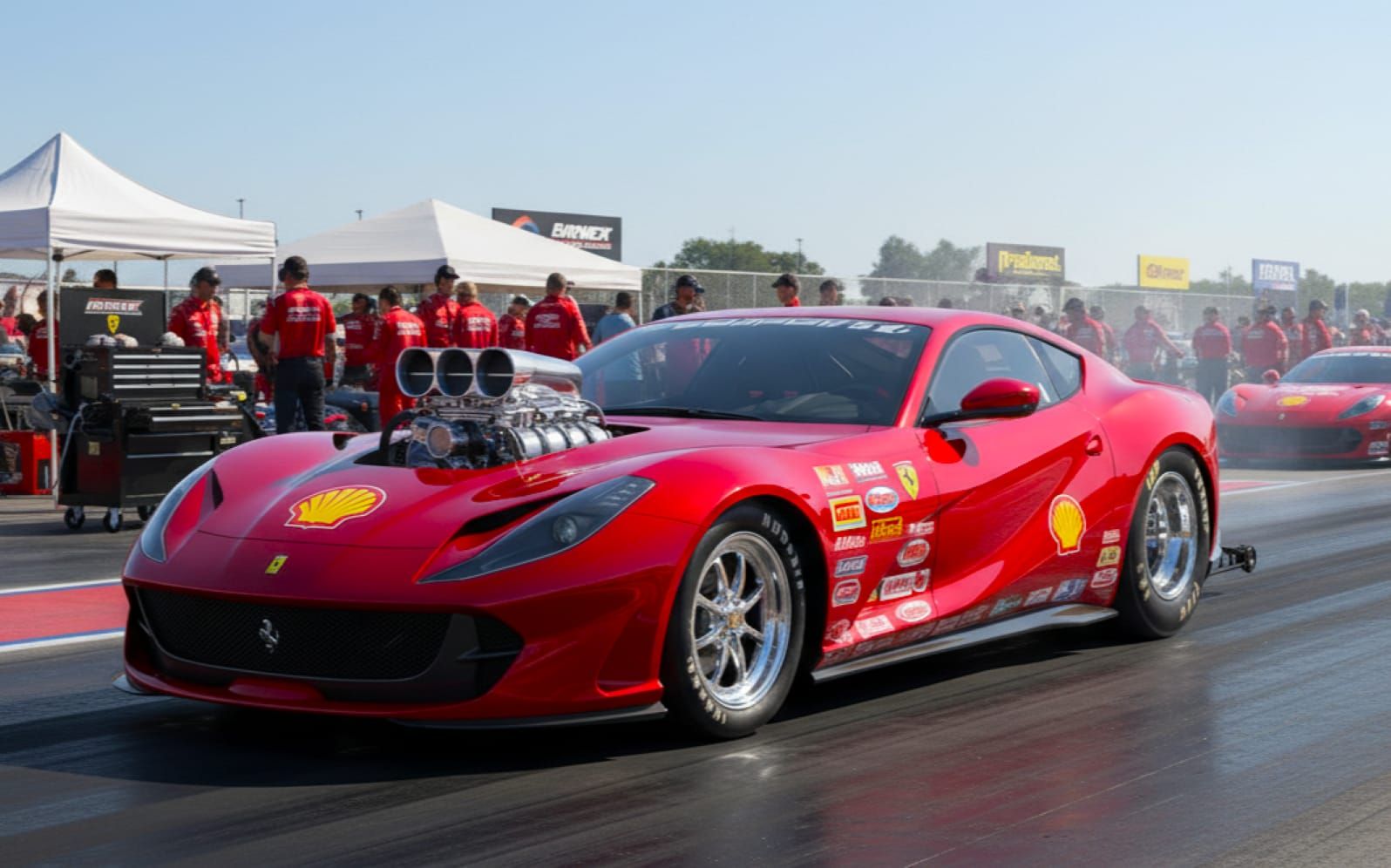 Ferrari 812 Competizione Drag Car
