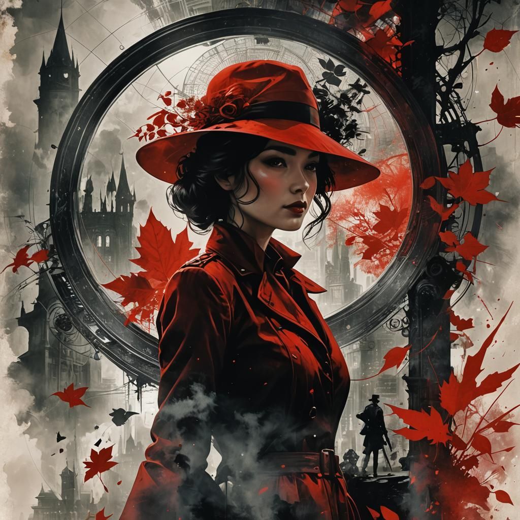 Detective Carmen Sandiego  by @Dmitri