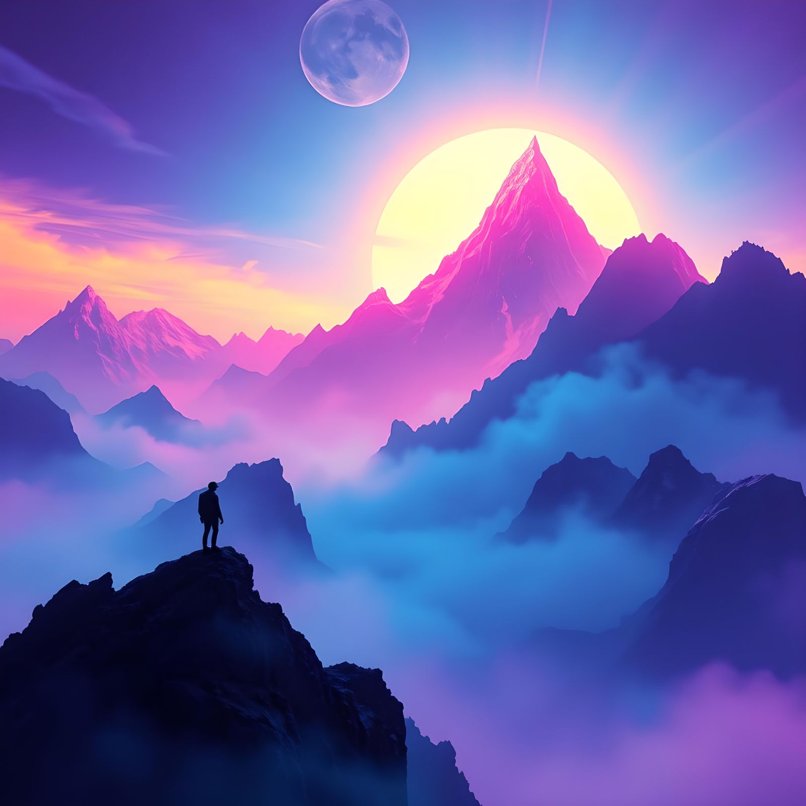 Beyond the Sky  by @Lyvercast