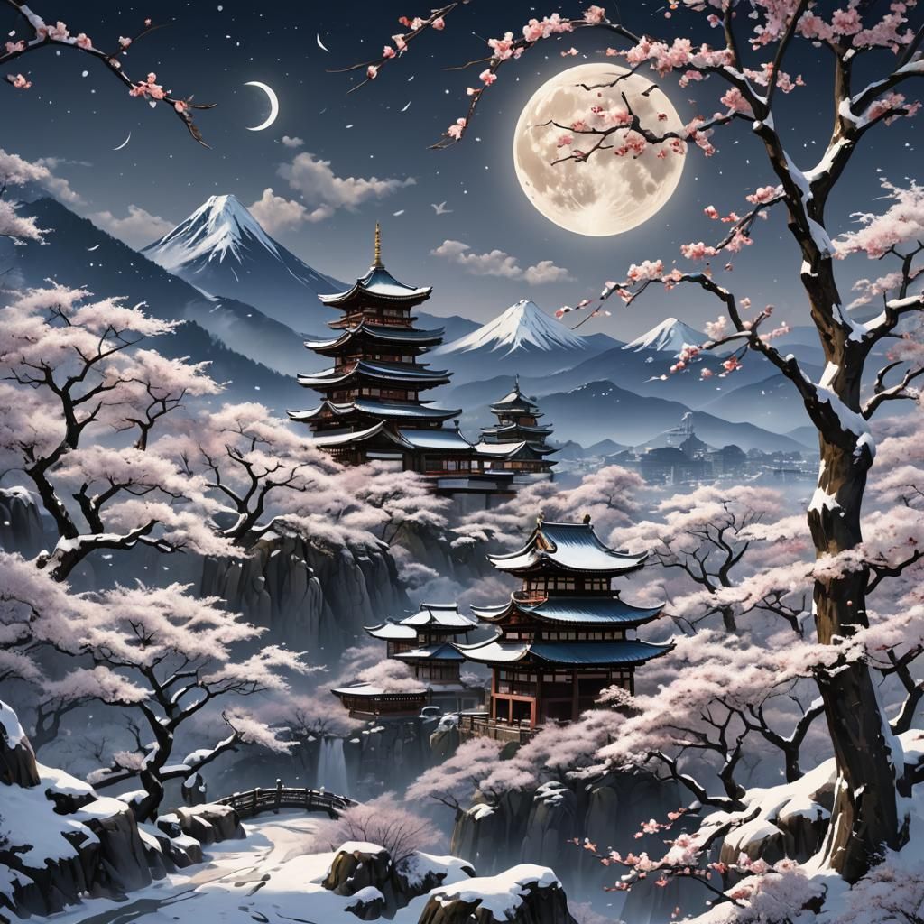 Japanese Landscape  by @Tara2