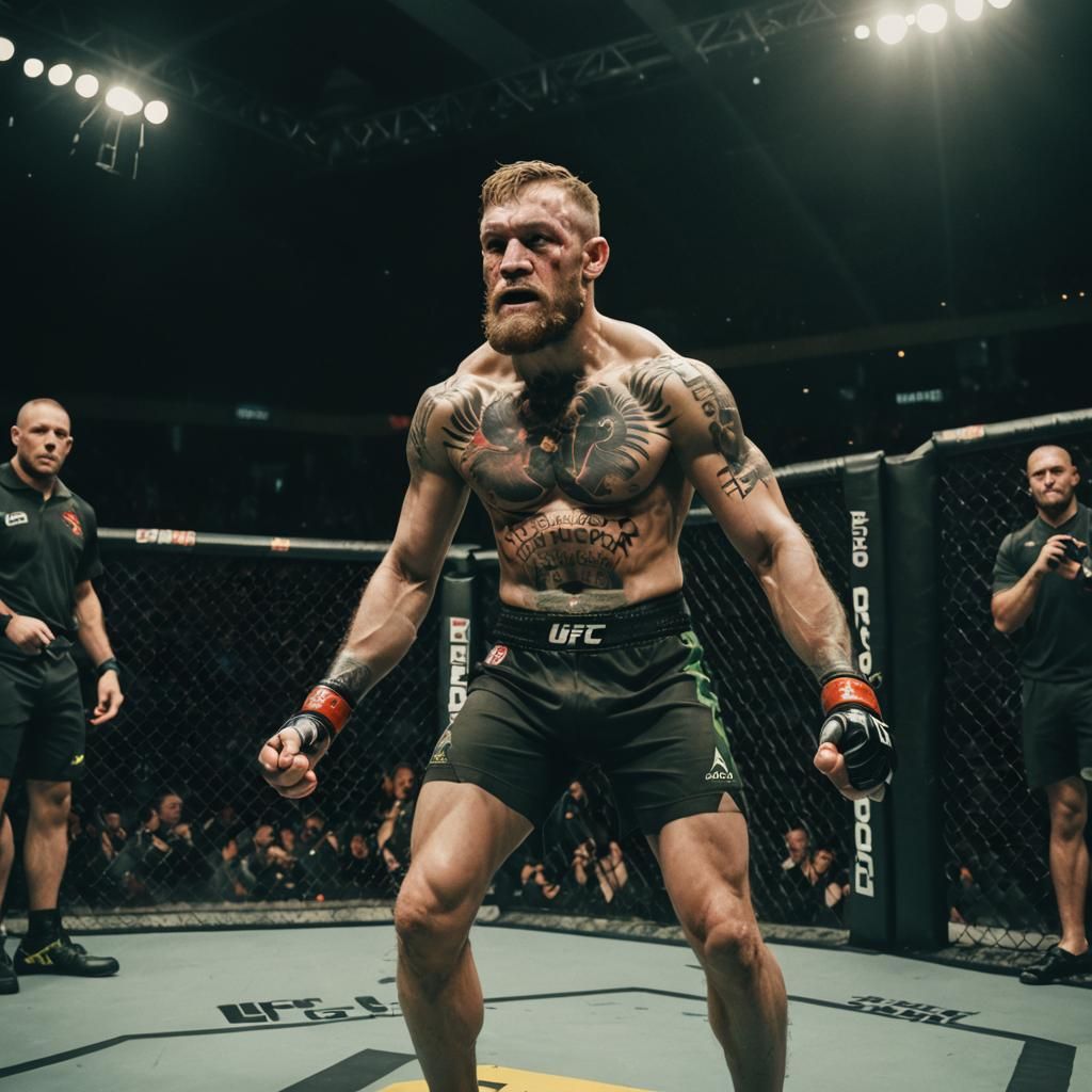 UFC Cage Conor McGregor