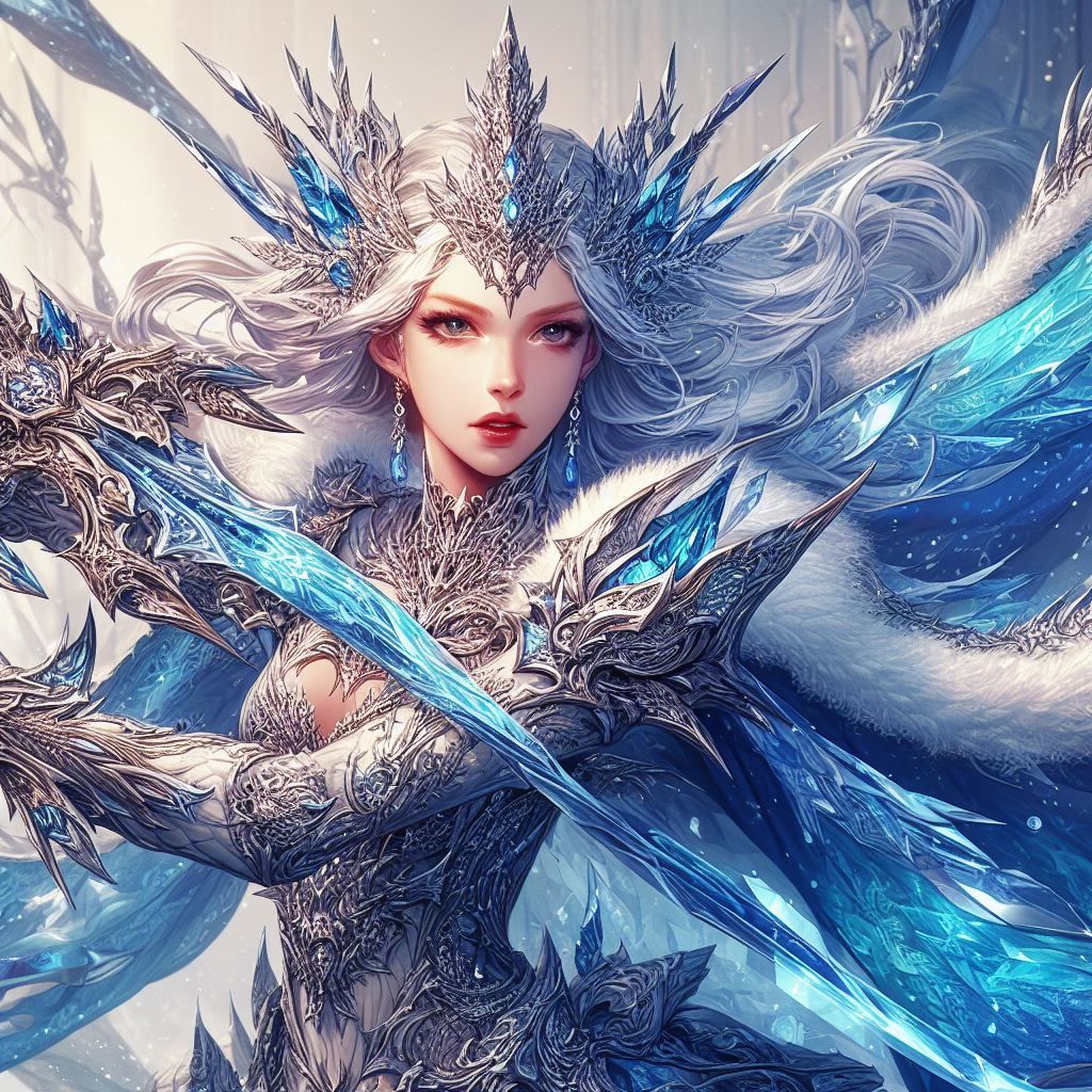 Icy Sword - AI Generated Artwork - NightCafe Creator