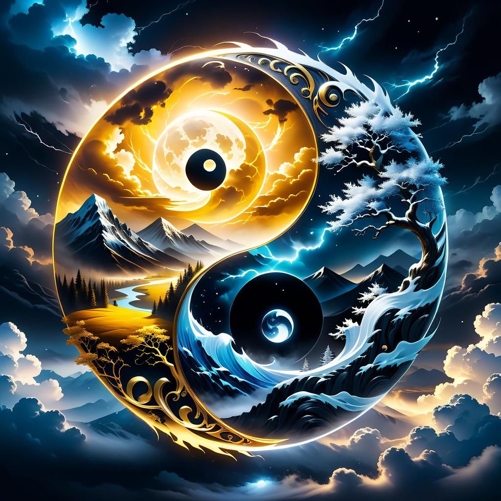 Yin Yang - winter and summer