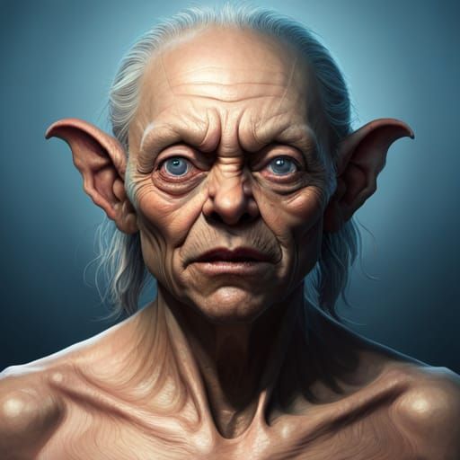 Smeagol played by Anthony Hopkins - AI Generated Artwork - NightCafe ...