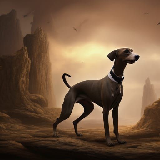 Whippet dog breed