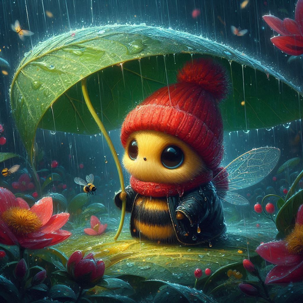 Small bee, big rain