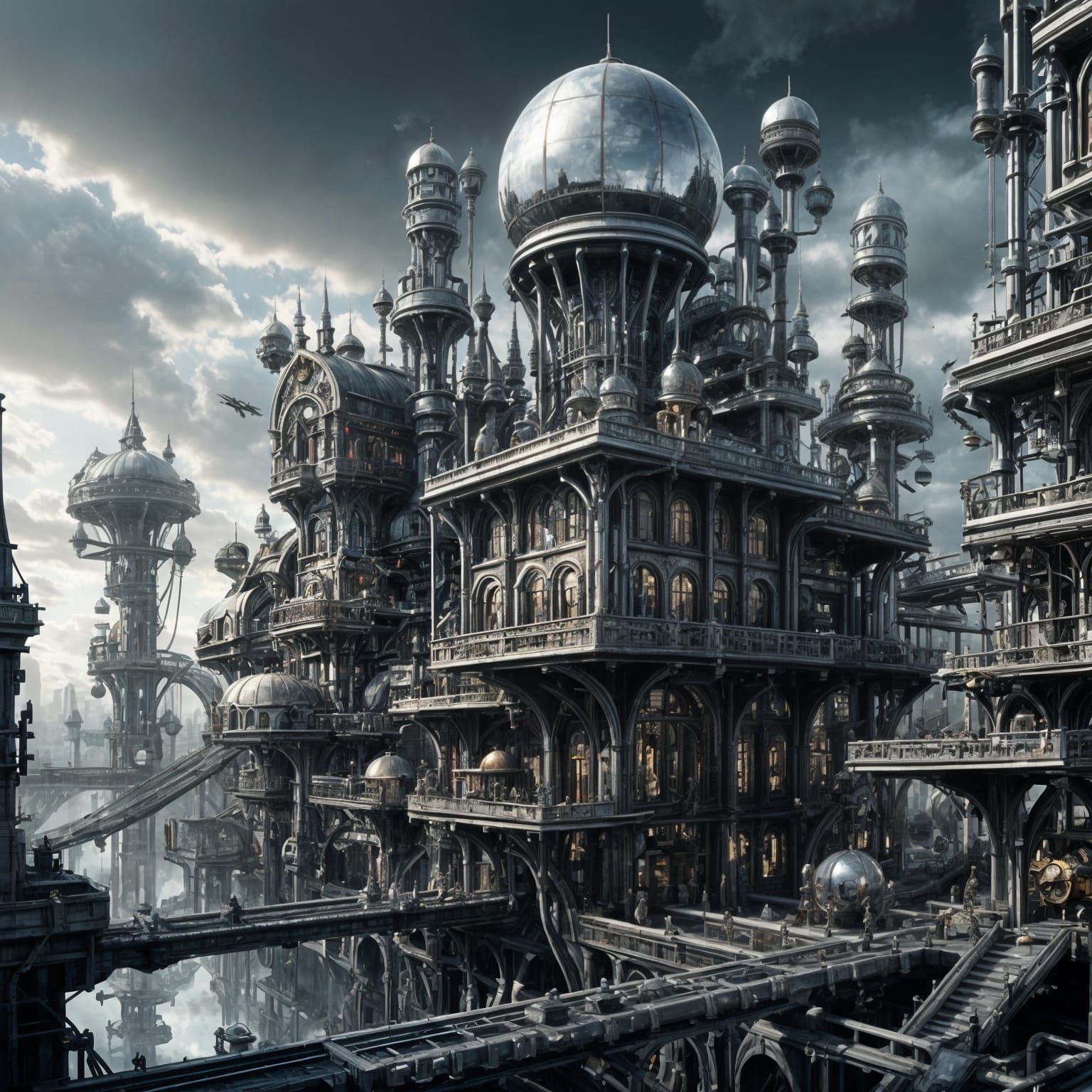 Gears of Reflections   by @Unreality One