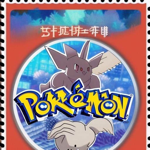 Pokémon stamp