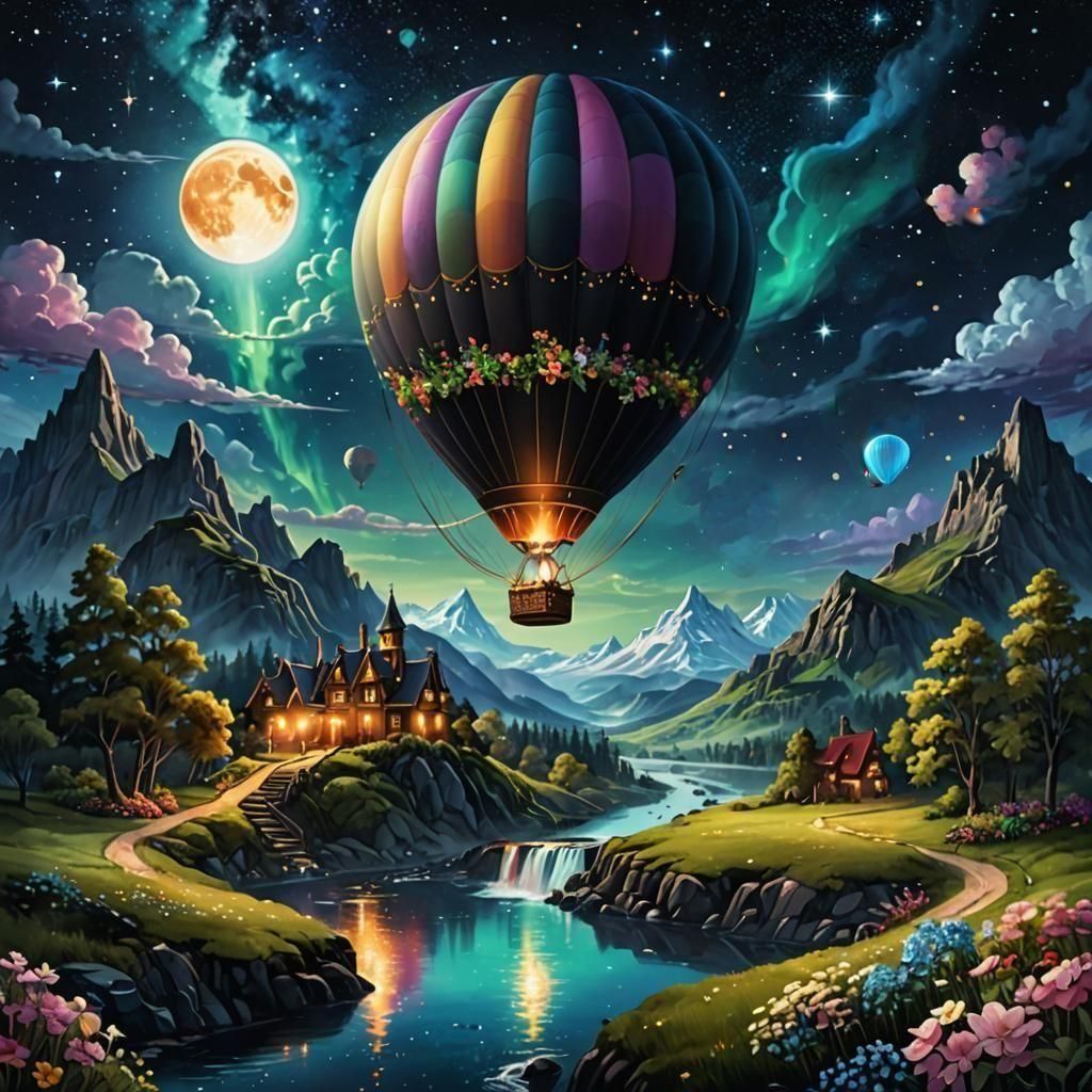 Hot Air Balloon   by @Junglegeorge