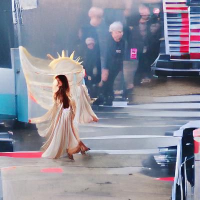 A goddess walks among us