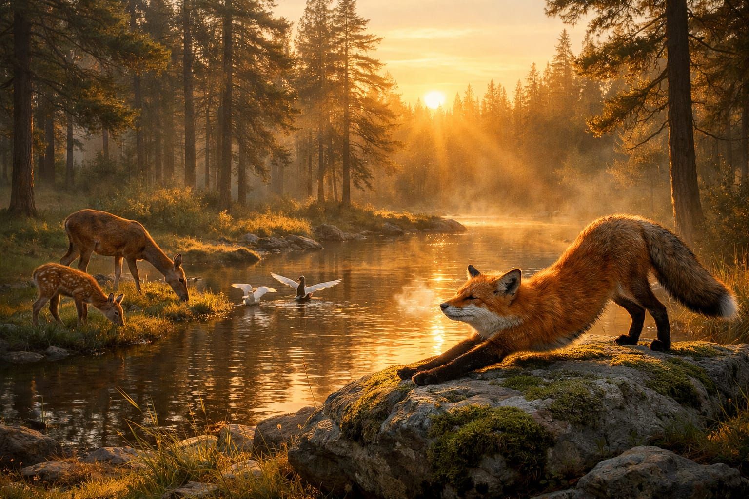 The Morning Breaks  by @Ascensionism