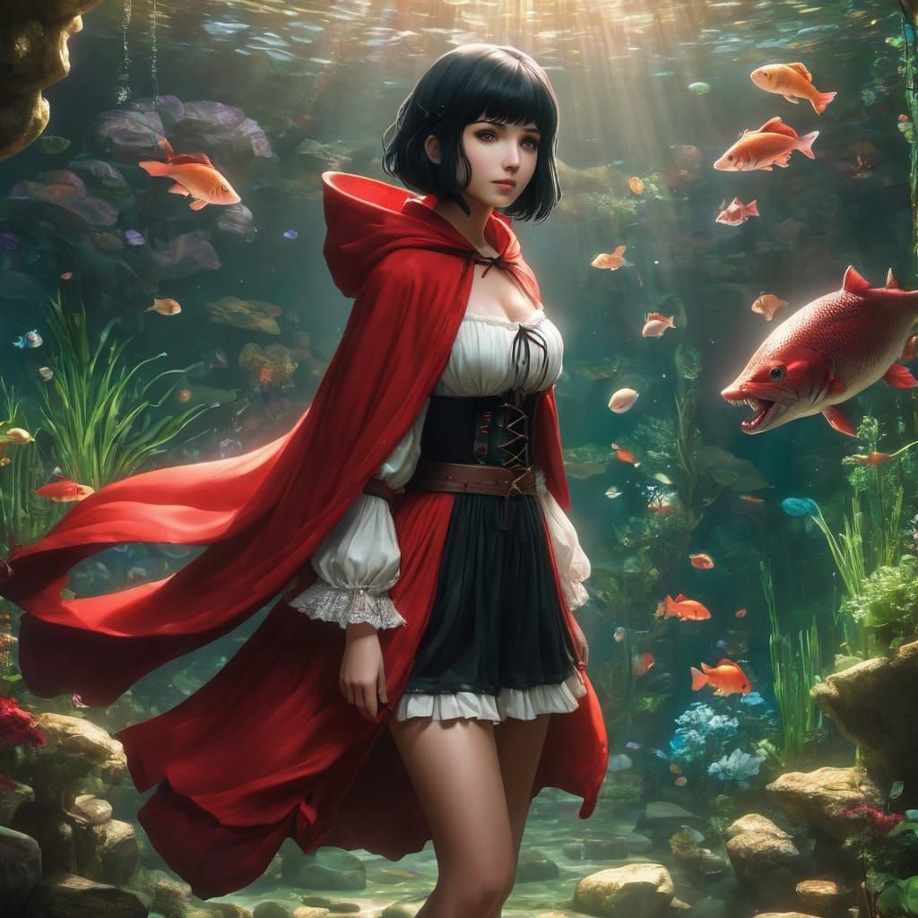 Moon riding hood 👗👒