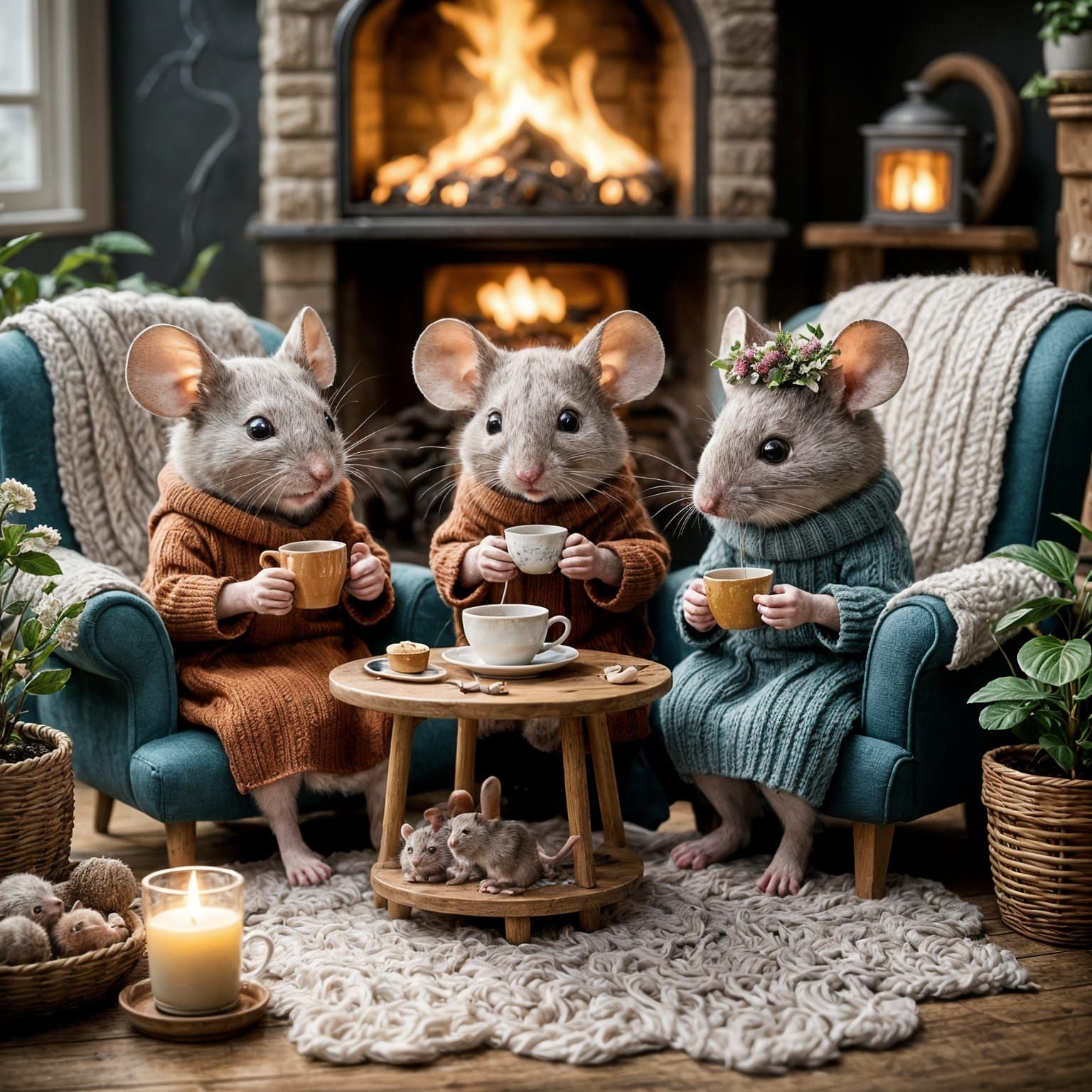 Cosy winter afternoon 