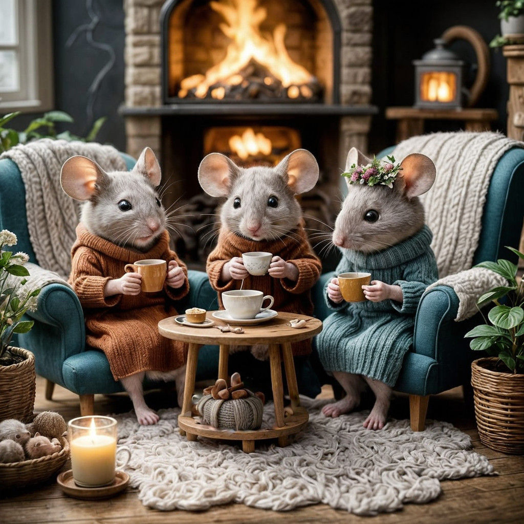Cosy winter afternoon   by @RedPixie