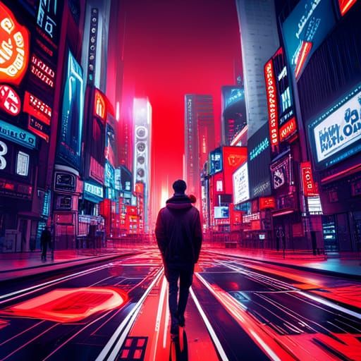 cyber punk  by @Isaac Janson