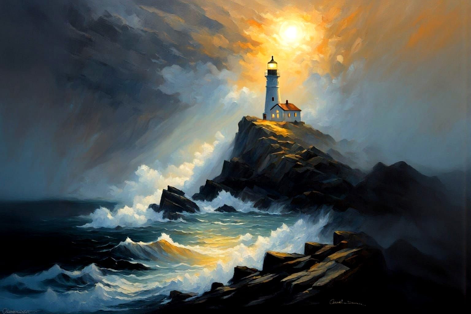 The Stalwart Light  by @Joanna7