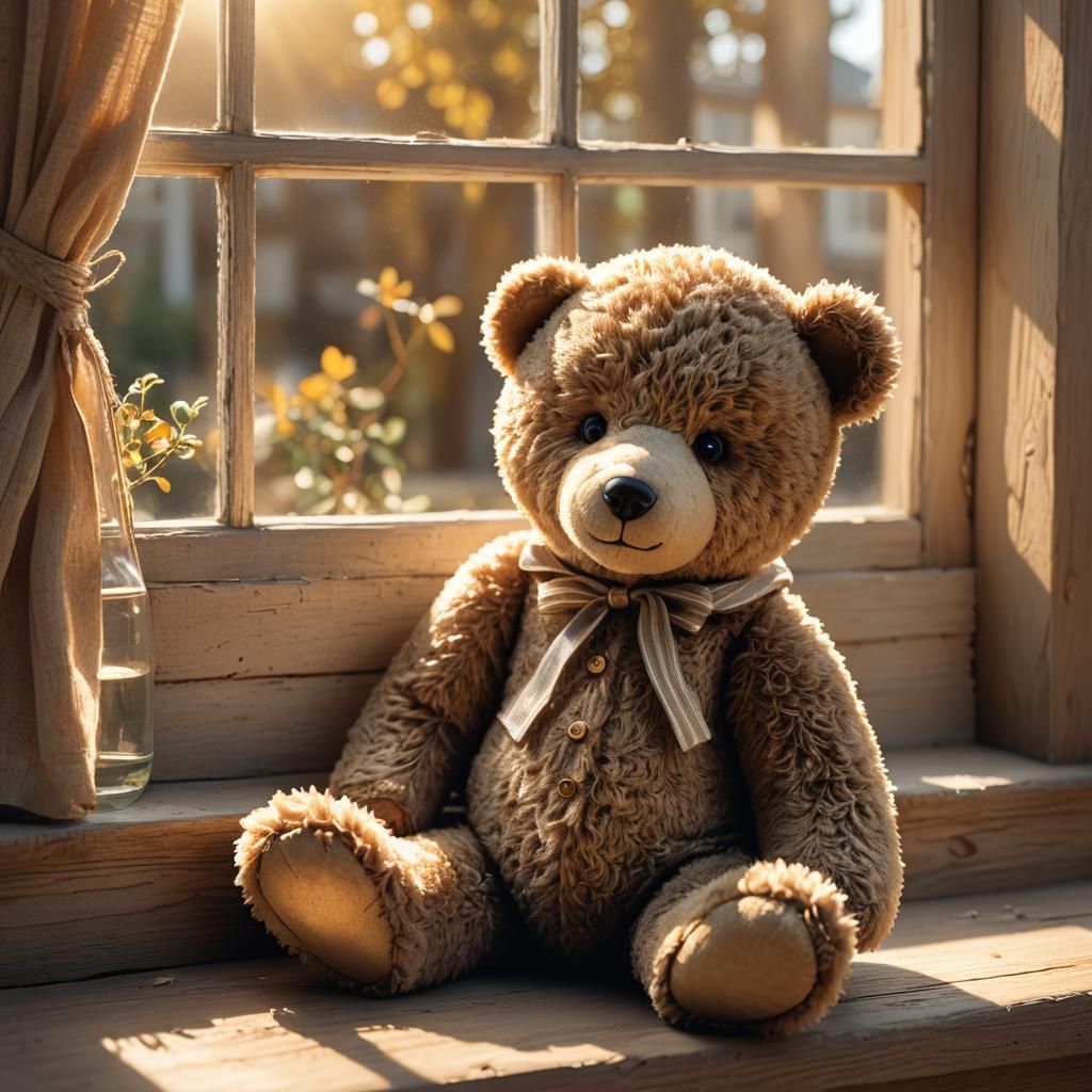 September 9th is World Teddy Bear Day! 🧸 Celebrate by capturing the warmth, comfort, and nostalgia that ...  by @biesiukas1
