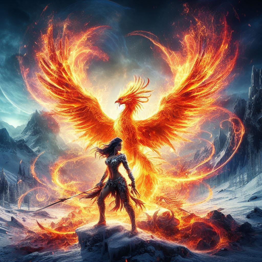 Princess Warrior and The Great Phoenix!