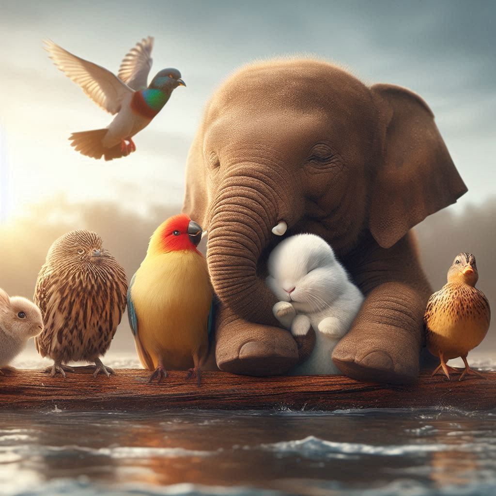 Buddies at the Babbling Brook