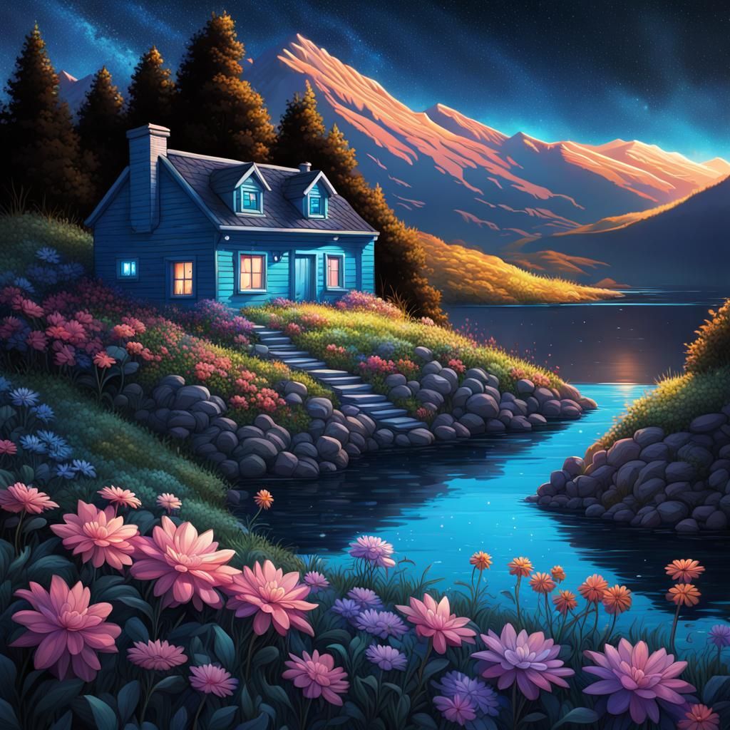 Blue Cottage