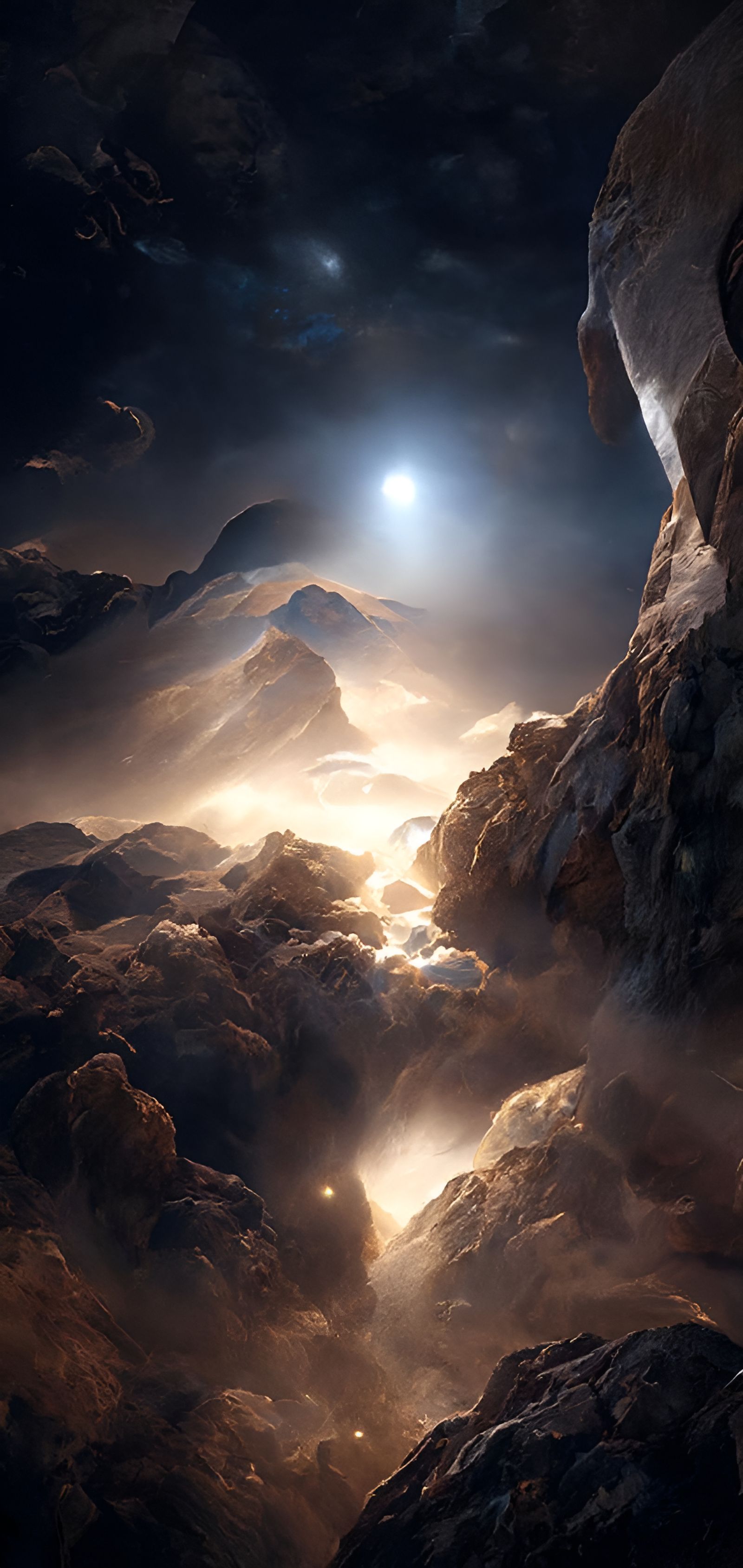 Moonrise  by @Nylaria