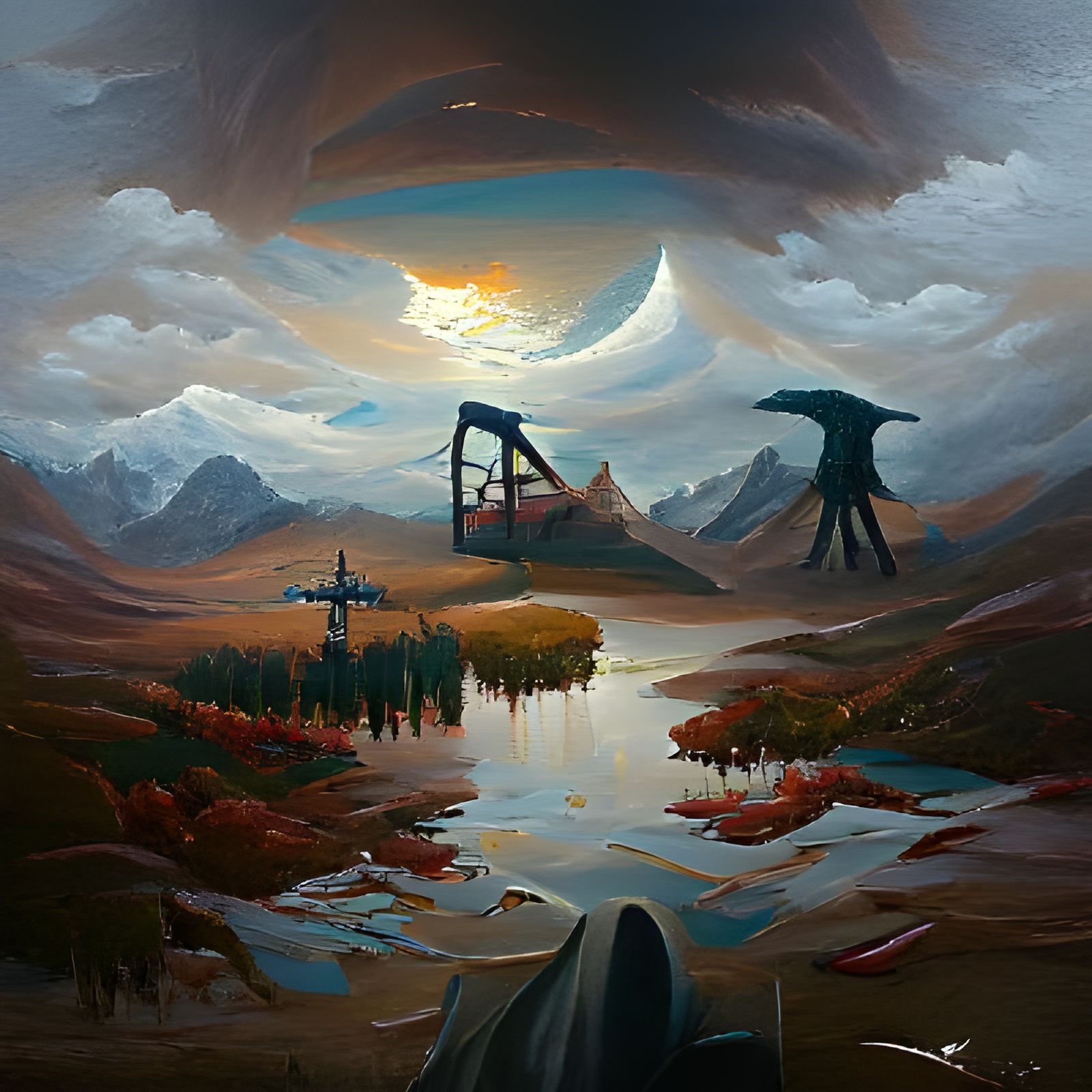 Oily Scape