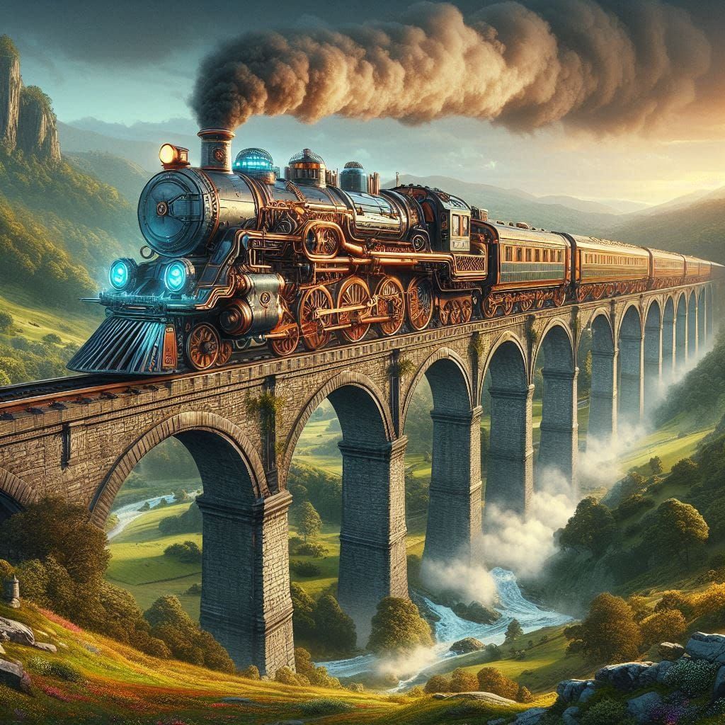 Steampunk Train