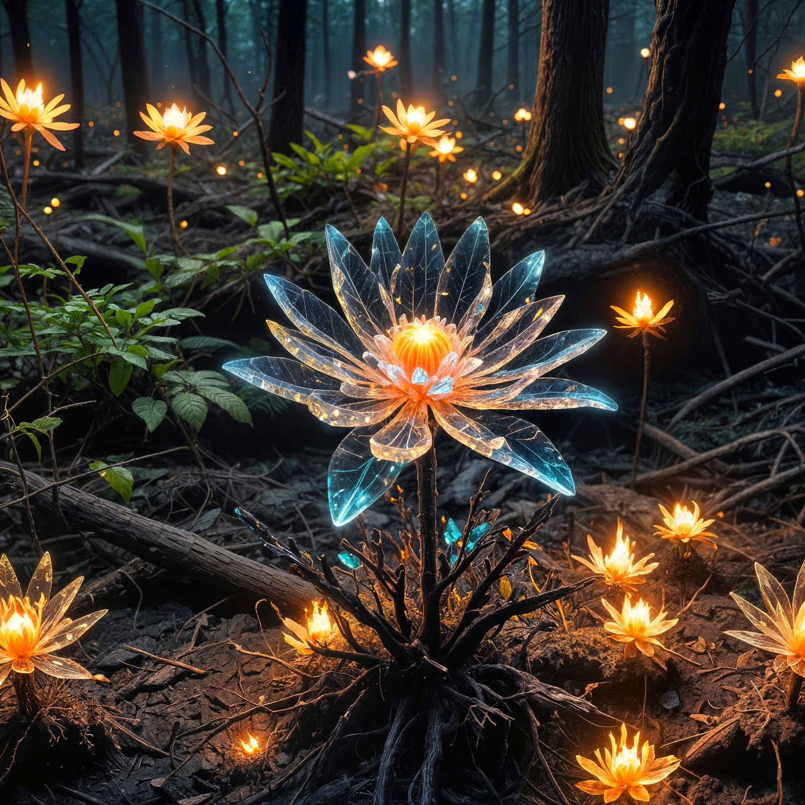 fireflower sprouting