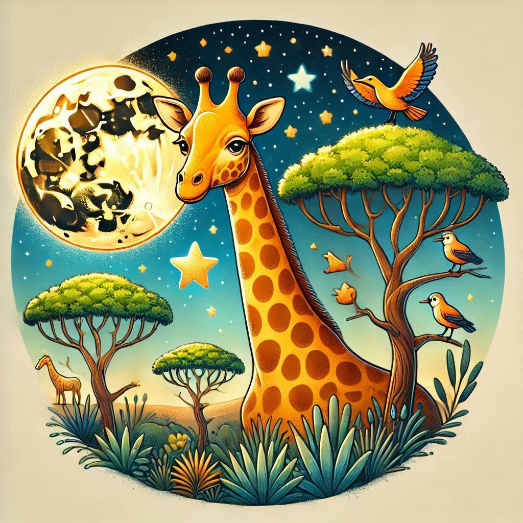 giraffe night