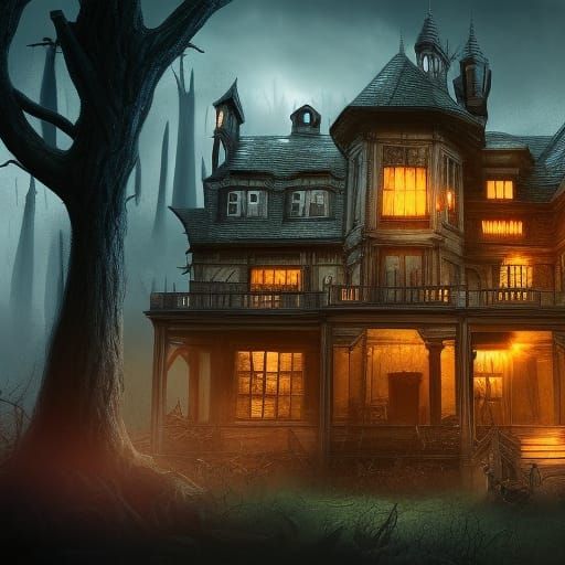 Haunted House With Banshee