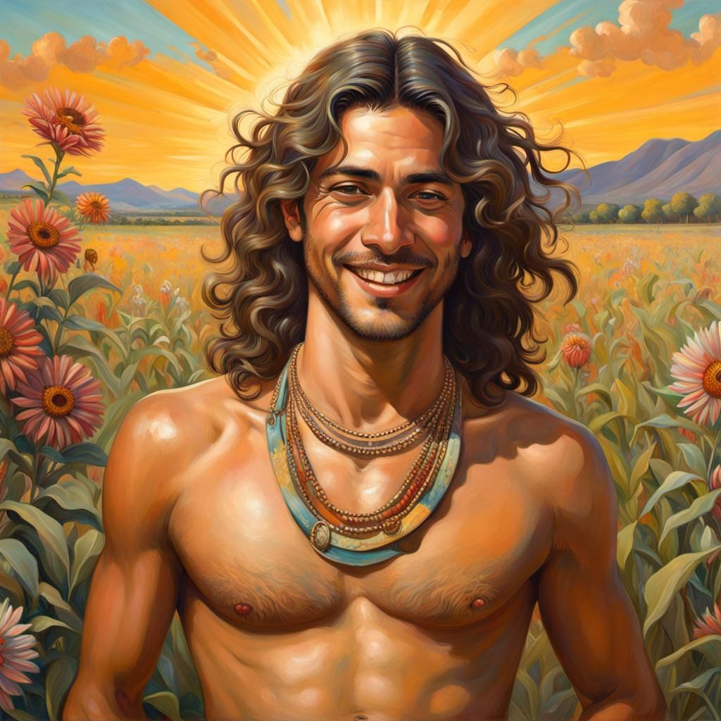 "Peace and love, my dude!"