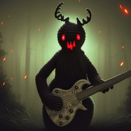 Death Rock Yarn Monster 3