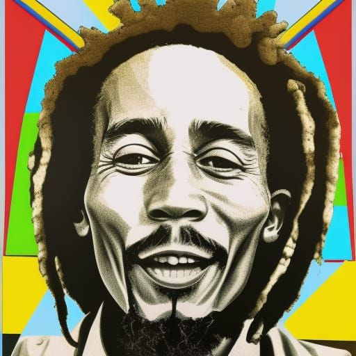 Bob Marley - AI Generated Artwork - NightCafe Creator