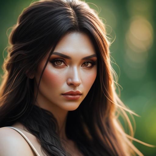 Portrait of a Young Stone Age Woman