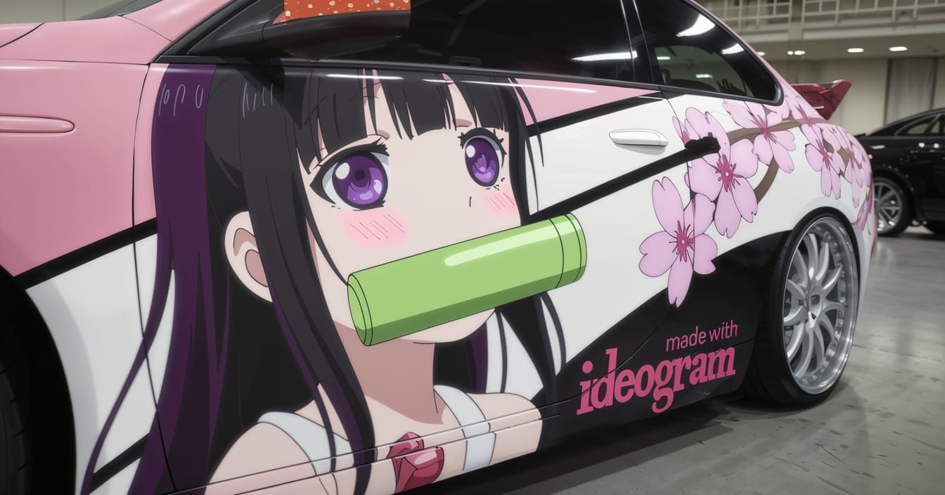 Anime Car Design Wrap-Theme