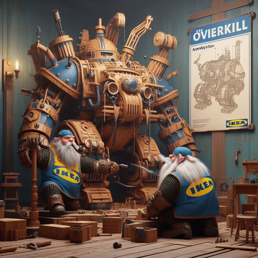 IKEA Dwarf Adventures: Some Assembly Required
