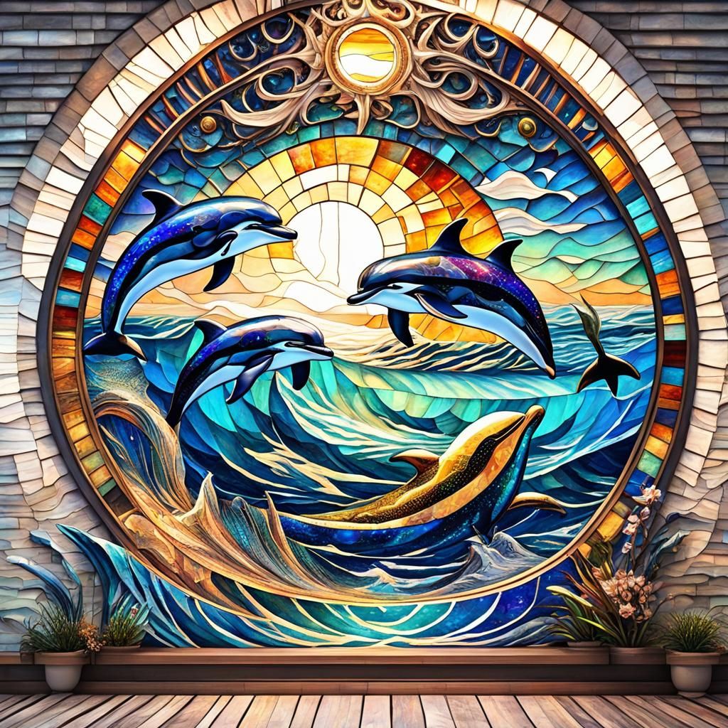 A beautiful surrealistic whimsical wonderful Magestic creati...