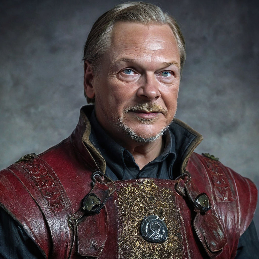 portrait of <Subject> as a swashbuckler in leatherarmor