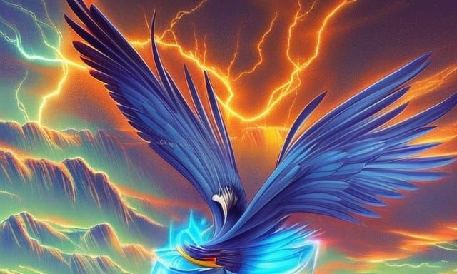 articuno, pokemon, collection, - AI Generated Artwork - NightCafe