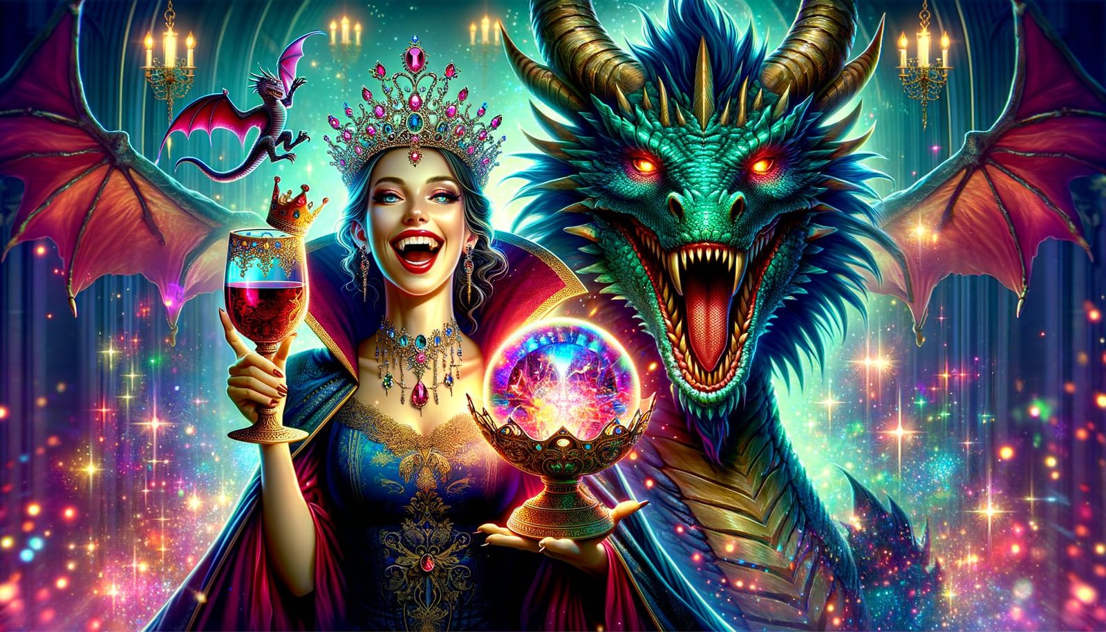 🤑💖🧛‍♀️🍷🐉🔮  by @Faye