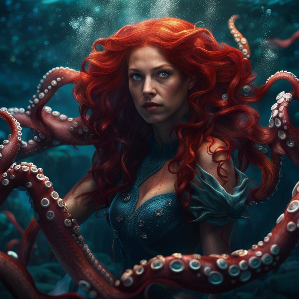 ArtStation - Ursula Little Mermaid - Octopussy