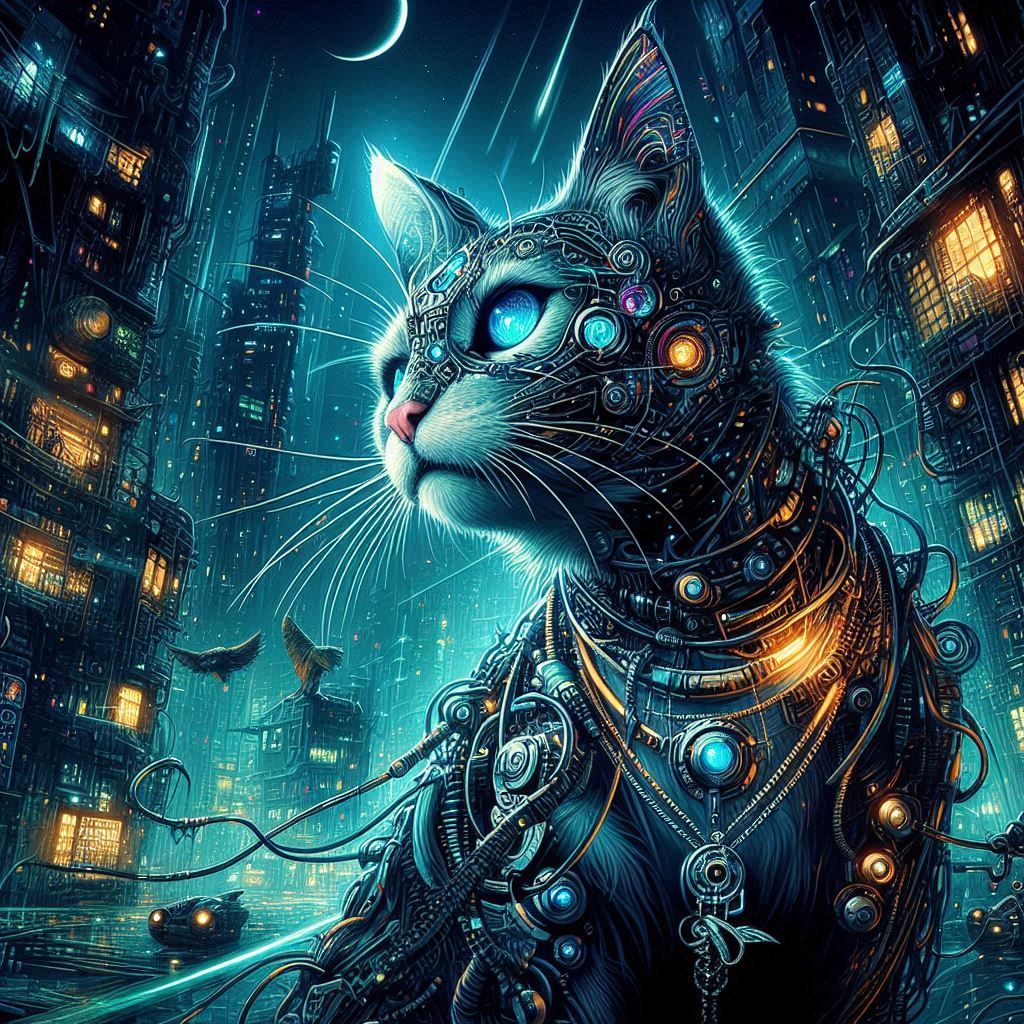Loui, Stray cybercat