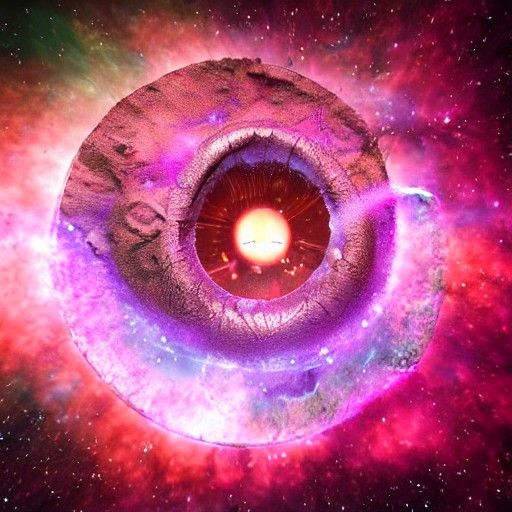 Galactic Orbs - AI Generated Artwork - NightCafe Creator