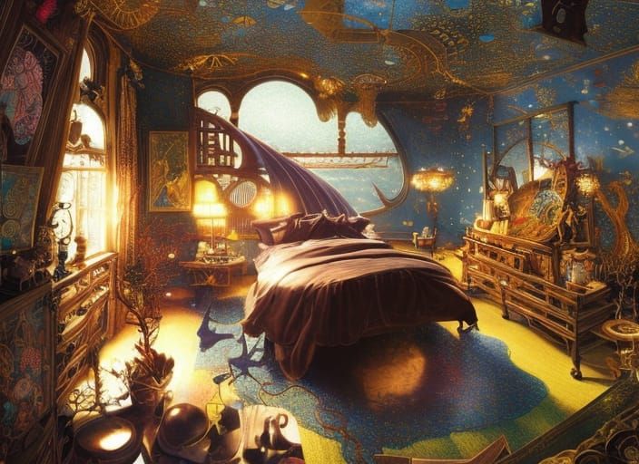 Dream Bedroom  by @Fibek