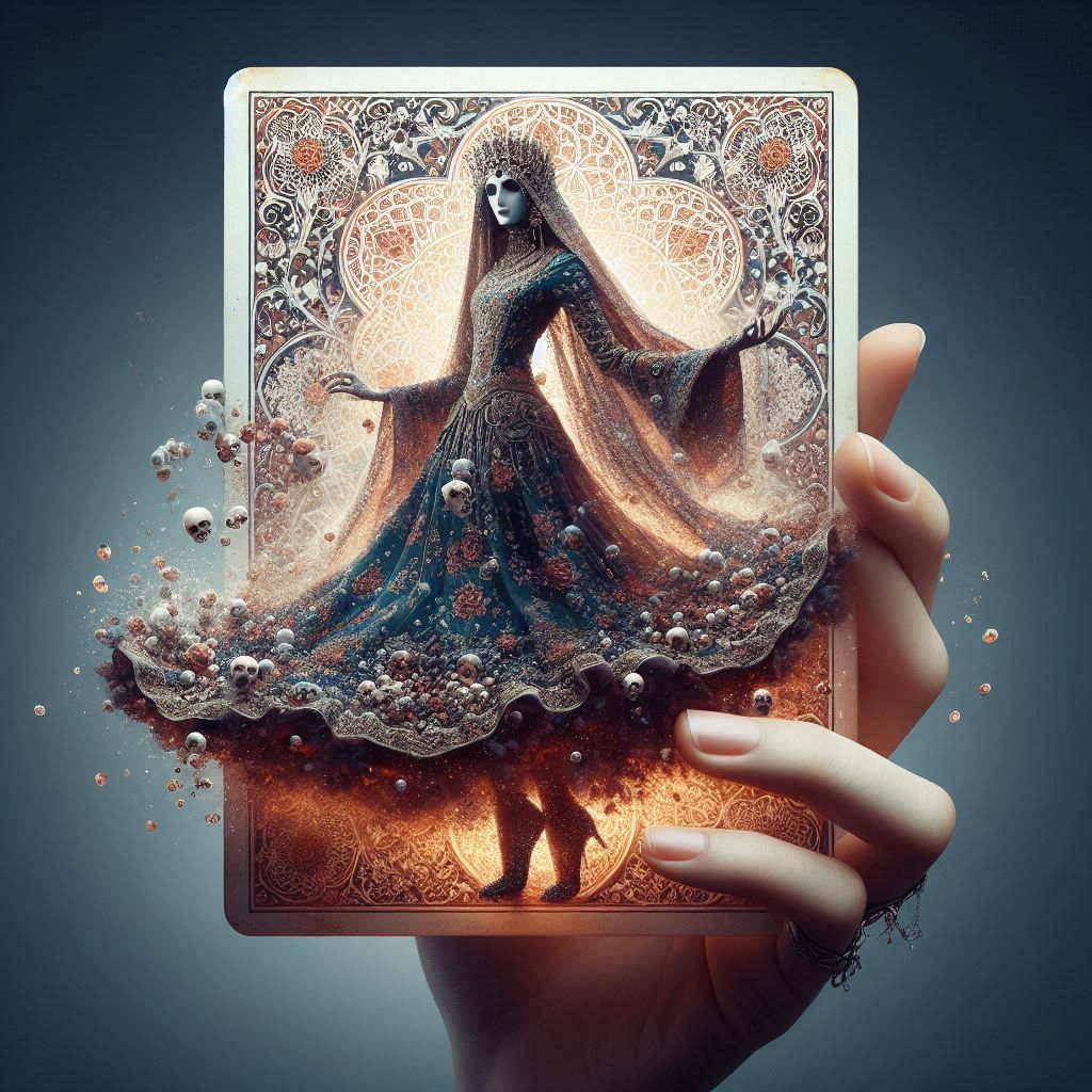 Persian princess (macabre card)