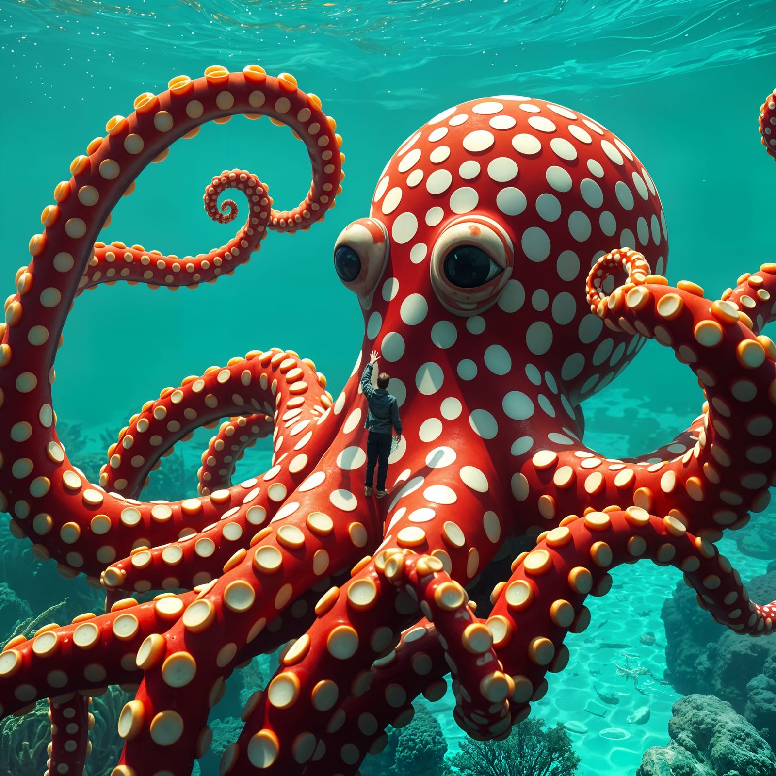Polka doctopus  by @Charlo82