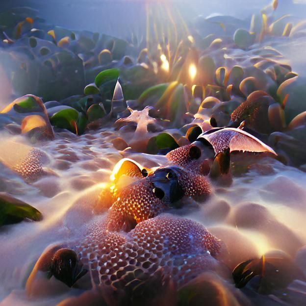 Dawn of the Starfish and lots of bubbles