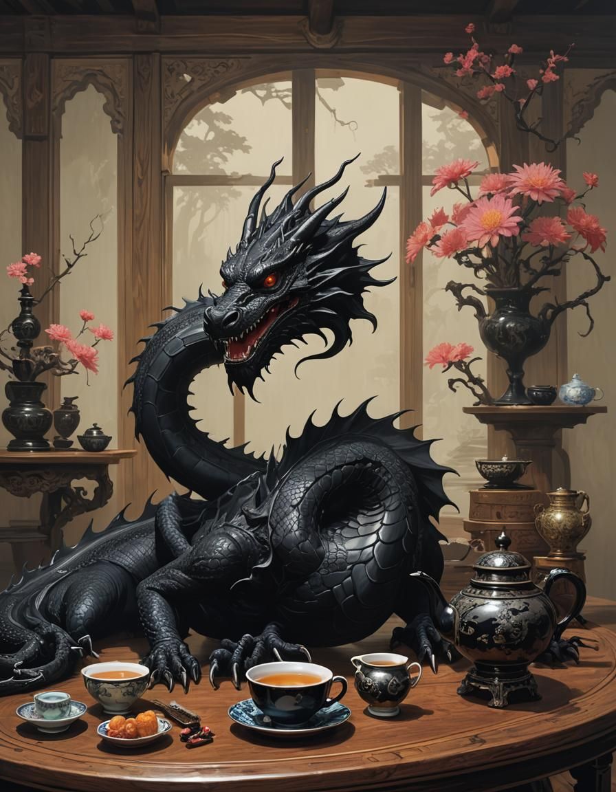 Tea with the Black Dragon (4)